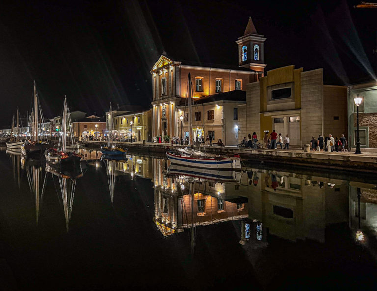 Volkhardt Lembke_Hafen bei Nacht