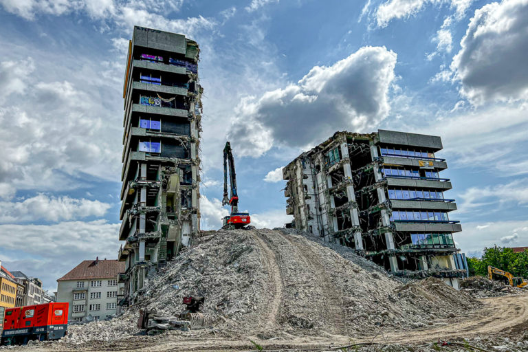 Volkhardt Lembke_Postscheckamt-Abriss